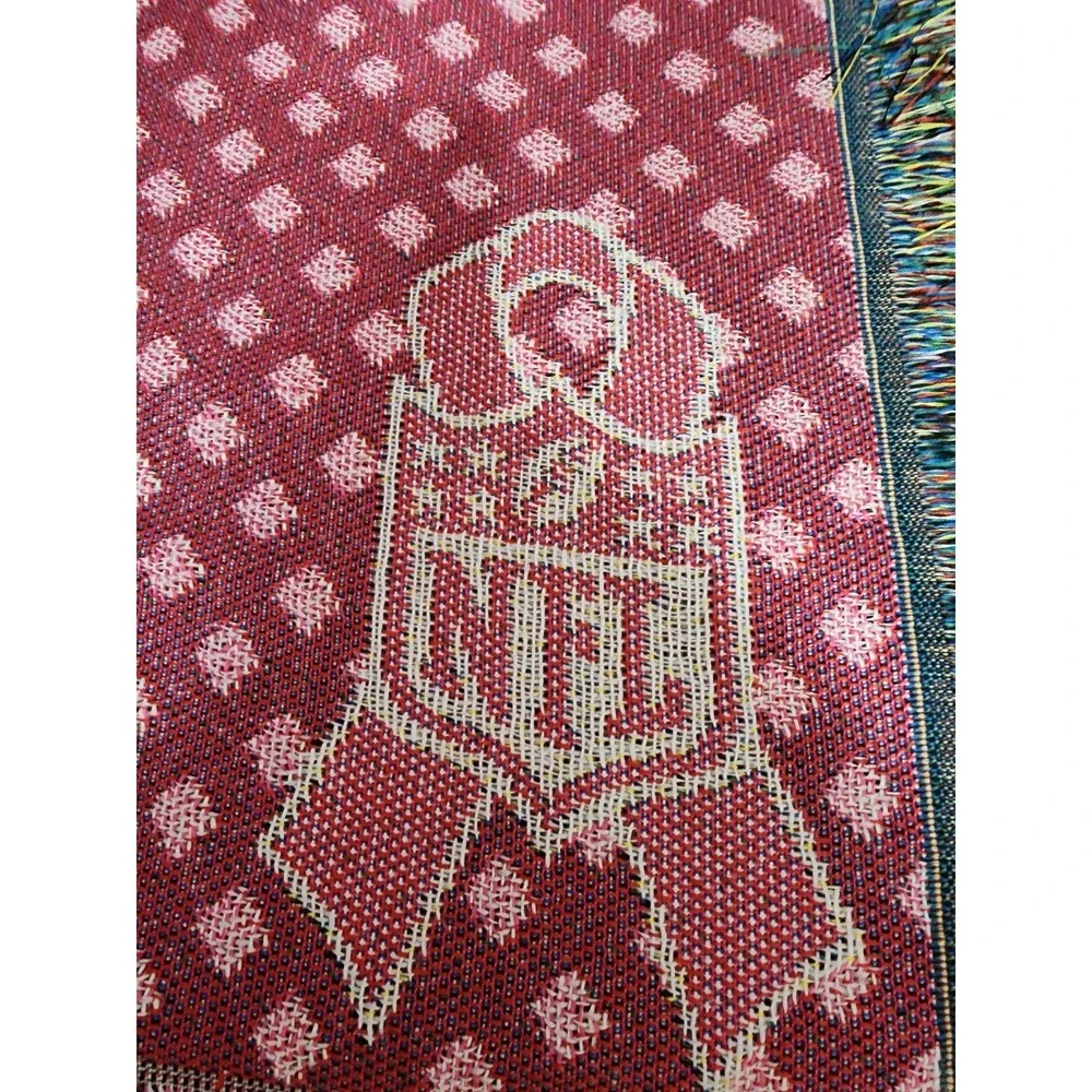 Houston‎ Texans Pink Breast Cancer Woven Blanket Afghan